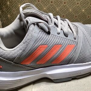 adidas Gray and Orange Athletic Shoes